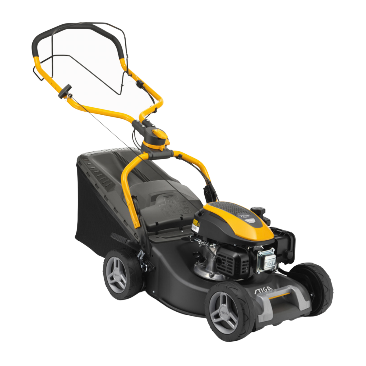 Petrol mower with Stiga Collector 543 S drive