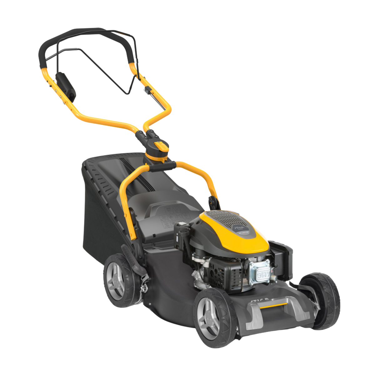 Petrol mower with Stiga Combi 548 SE drive