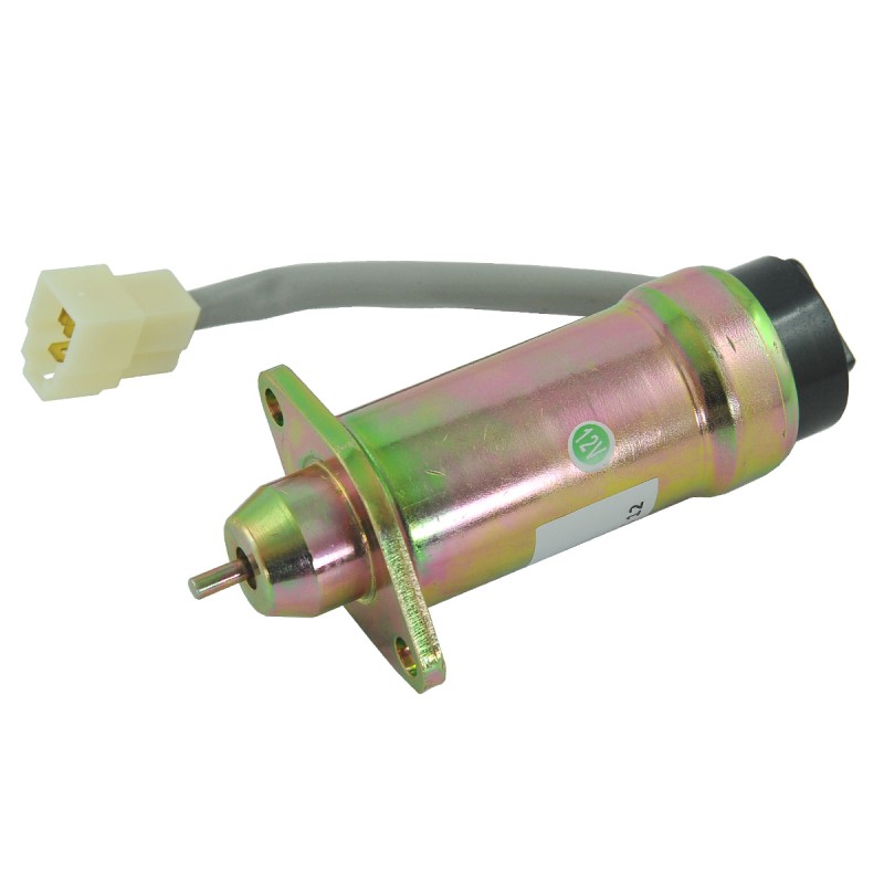 bobinas - Bobina de extinción / Kubota D1105 / V1505 / Selenoide / 12V / 16259-60010