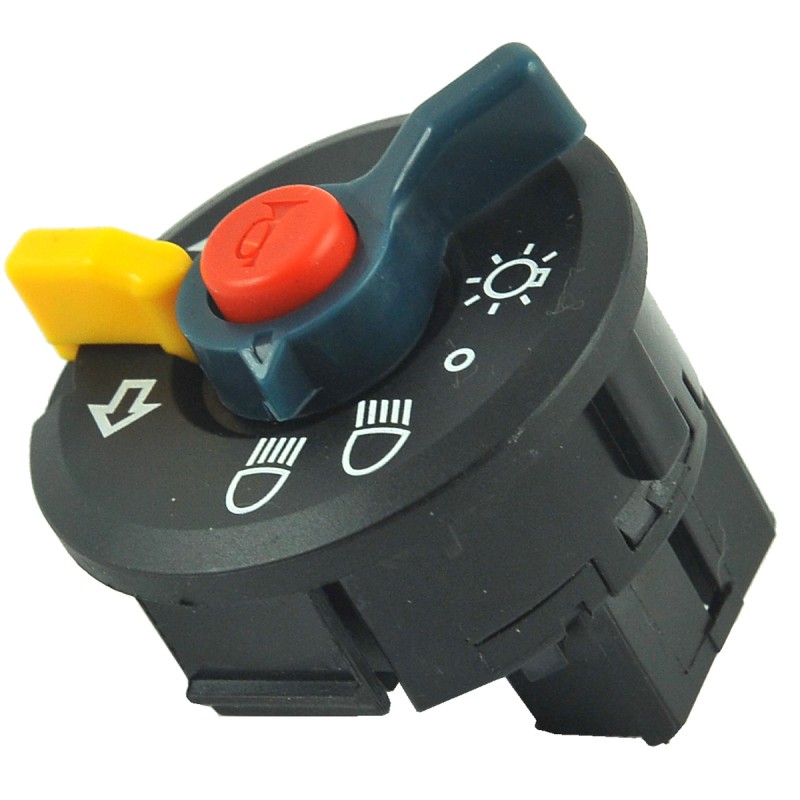Interruptor de luz/bocina impermeable de 12 V, botón pulsador metálico Interruptor de luz/bocina impermeable de 12 V, botón pulsador metálico
