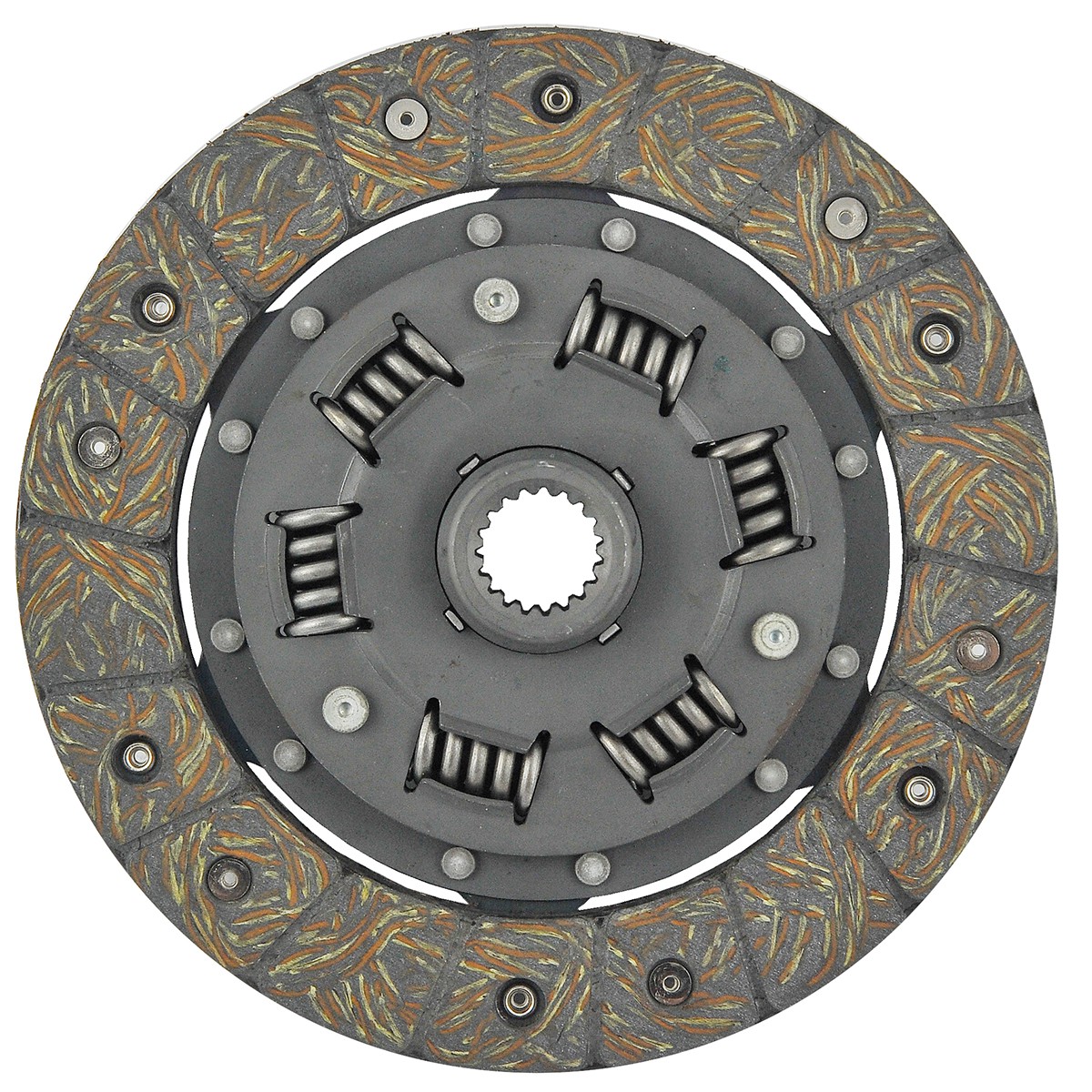 Clutch Disc / 19T / 7-1/4" / 180mm / Yanmar YM1100 / YM1300 / YM1401 / YM1510 / YM1601 / YM1702 / YM1720