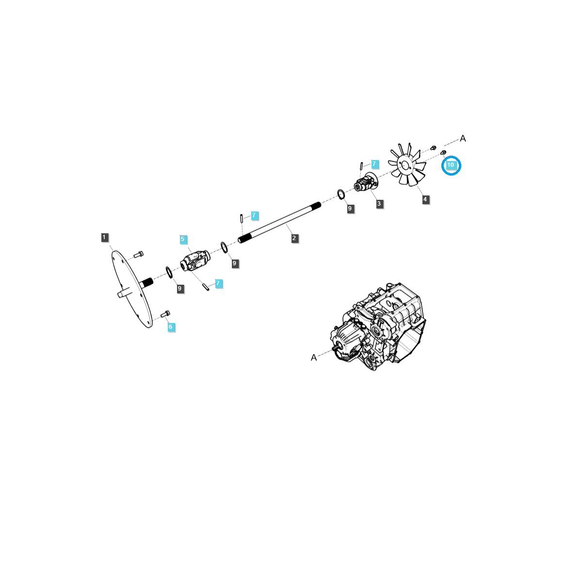 Perno M8 x 1,25 x 20 / S155082013 / Tractor LS 40094415