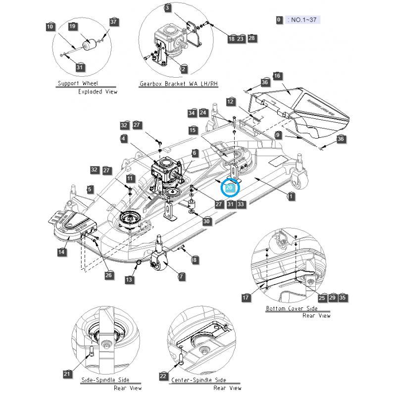 correas trapezoidales - Correa de transmisión del cortacésped / Tractor Ls 40394368