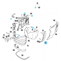 Cost of delivery: Attrappe, linke Grillabdeckung / TRG830 / Ls Traktor 40205489