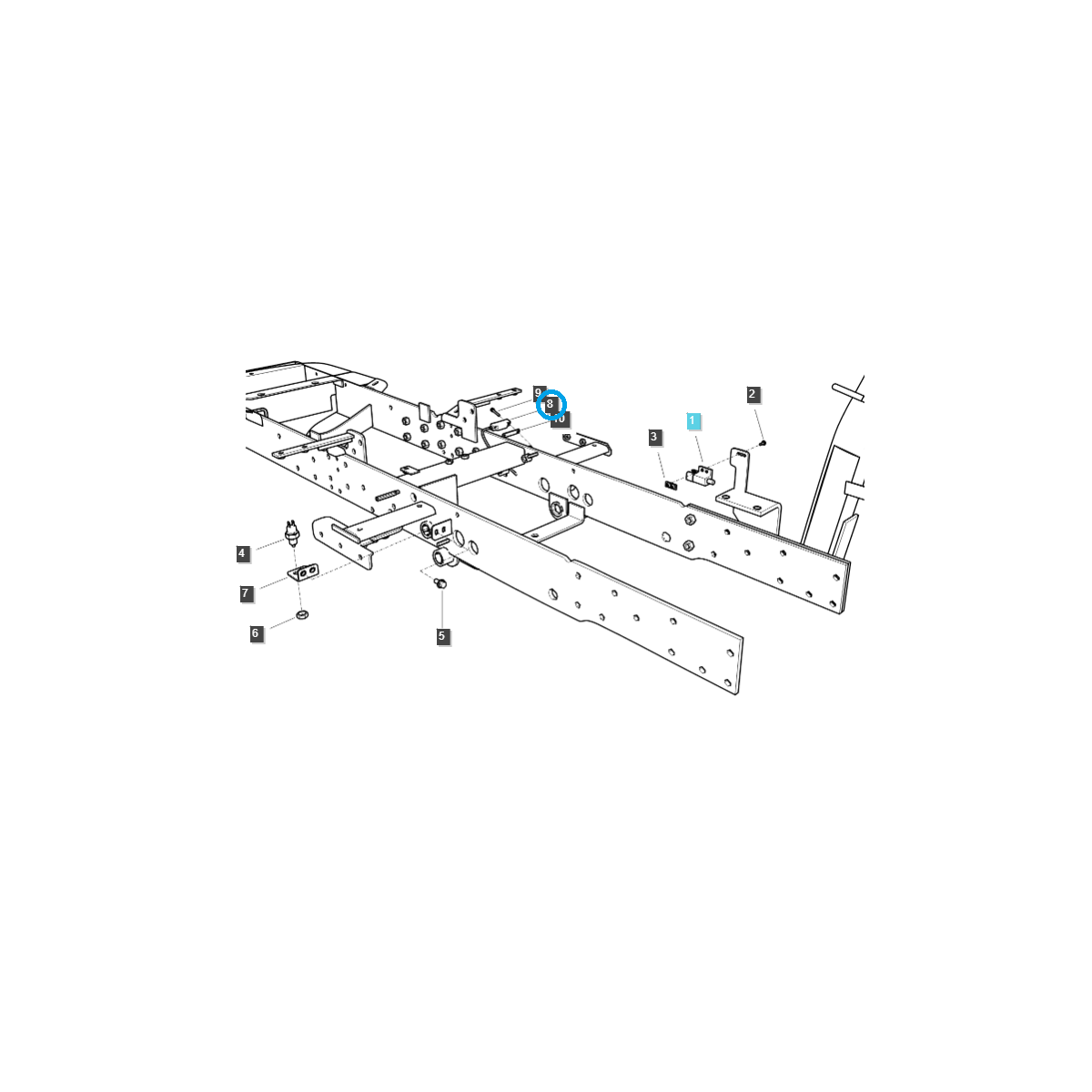 Capteur de proximité / TRG750 / Tracteur LS / LS XJ25/LS J23/LS J27 / no.