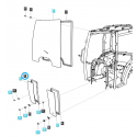 Cost of delivery: Cab window seal / TRG863 / Ls Tractor 40266719