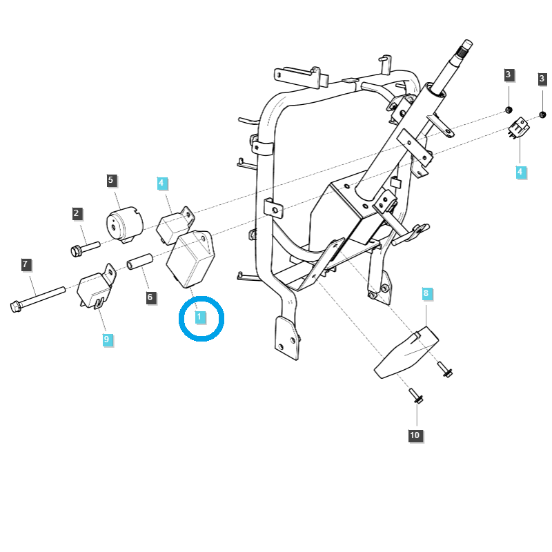 relays - Turn signal flasher / 50W / LS XJ25 / TRG750 / no. 40324126
