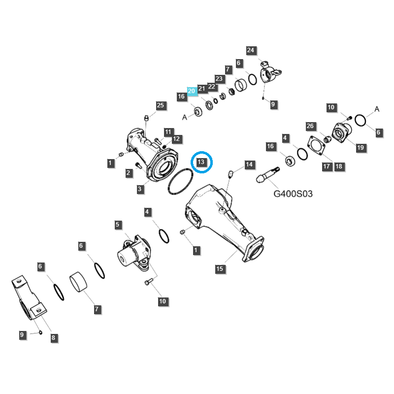  tmely - O-kroužek / LS MT3.55 / LS MT3.57 / LS MT3.60 / LS Tractor / nr 40117253