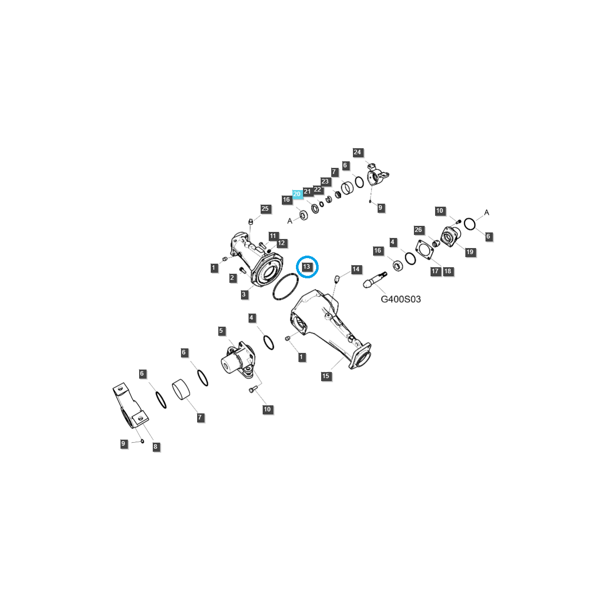 O-kroužek / LS MT3.55 / LS MT3.57 / LS MT3.60 / LS Tractor / nr 40117253
