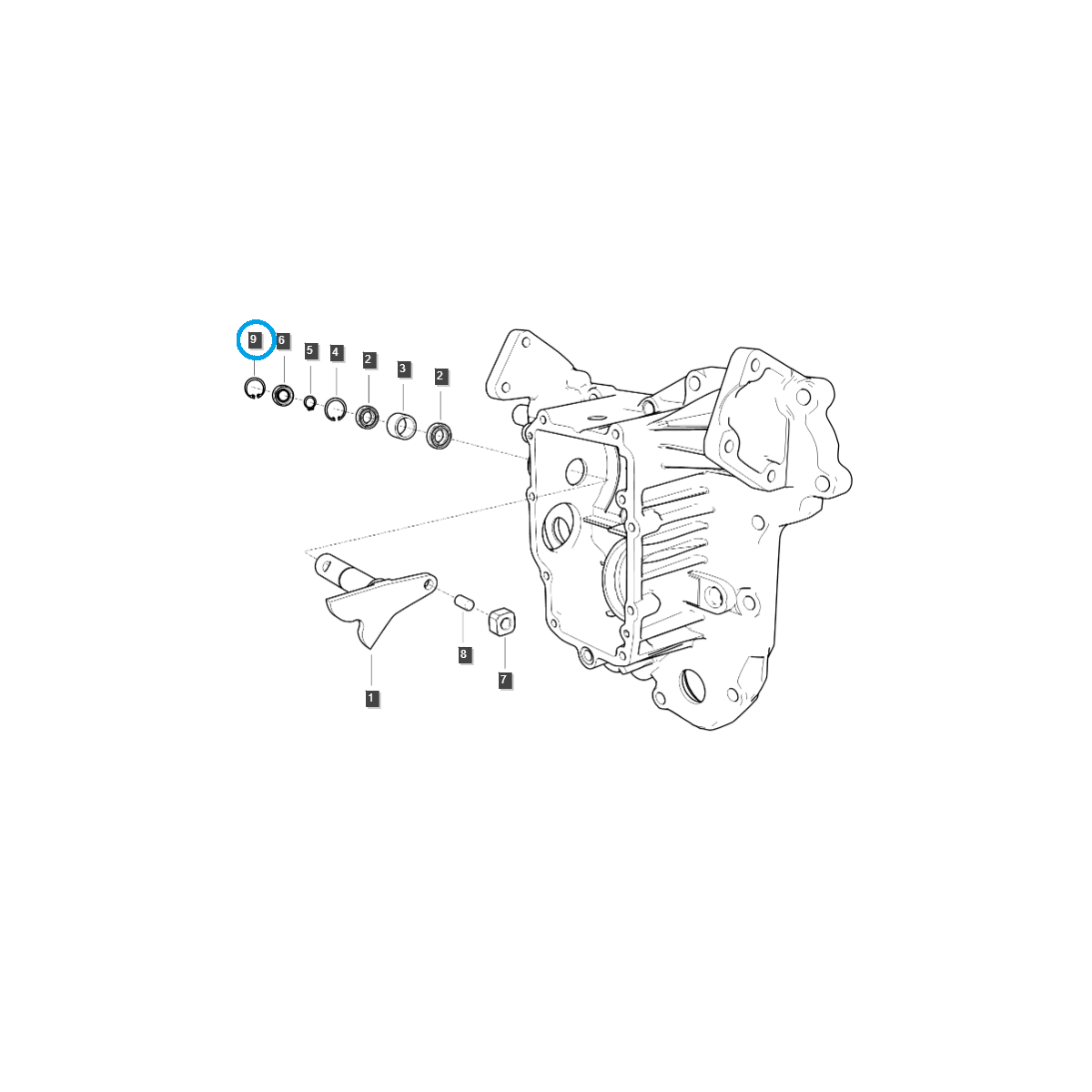 Seger ring / S811030001 / Ls Tractor 40198537