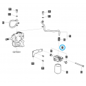 Cost of delivery: Base de filtre à huile hydraulique / G640 / Tracteur LS 40007999