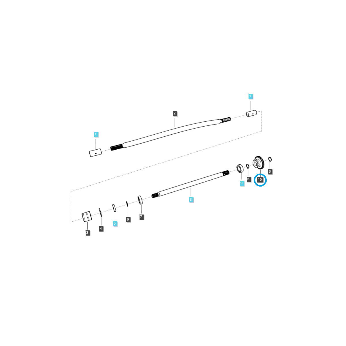 Kettenrad 4WD / DRVN-TRG288 / Ls Traktor 40009779