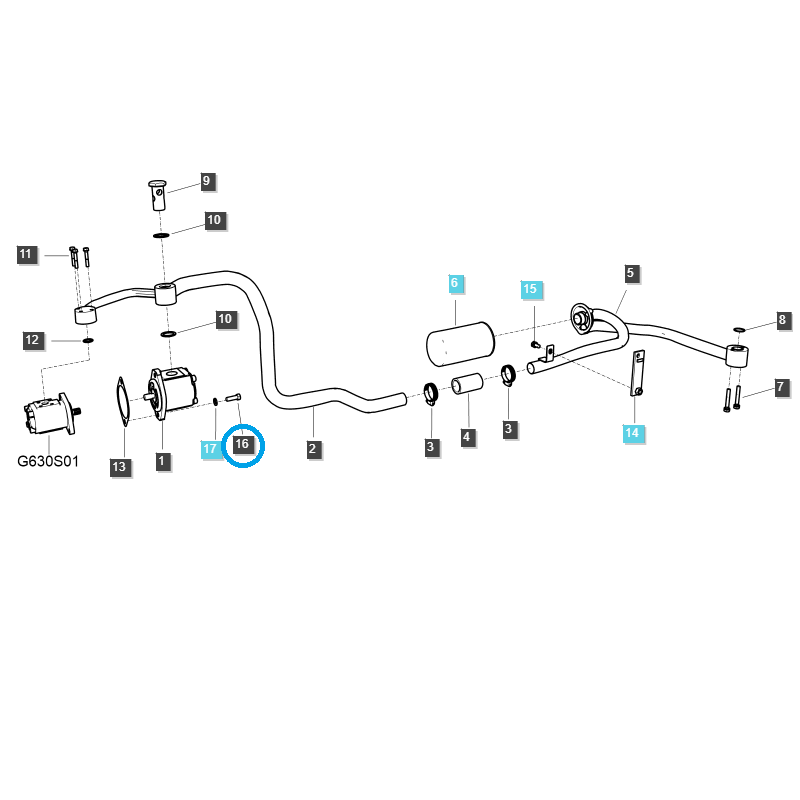 šrouby - Šroub M10 x 1,5 x 30 S105103043 / Ls Traktor 40089280