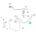 Cost of delivery: Battery cable (+) / TRG740 / Ls Tractor 40258165