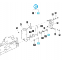 Cost of delivery: 3-point linkage suspension bracket / TOP / TRG828 / LS Tractor 40278640