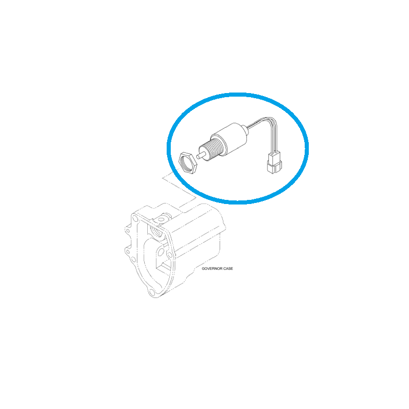 pompes à carburant - Électrovanne de pompe à carburant "gaszak" / LS XJ25 / 40269136 / 40240832 / 40189702 / 40109131 / 40418021