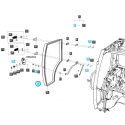 Cost of delivery: Right door glass / TRG862 / Ls Tractor 40433578 / 40413744