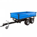 Cost of delivery: Two-axle agricultural trailer 2.5T with a 4FARMER tipper