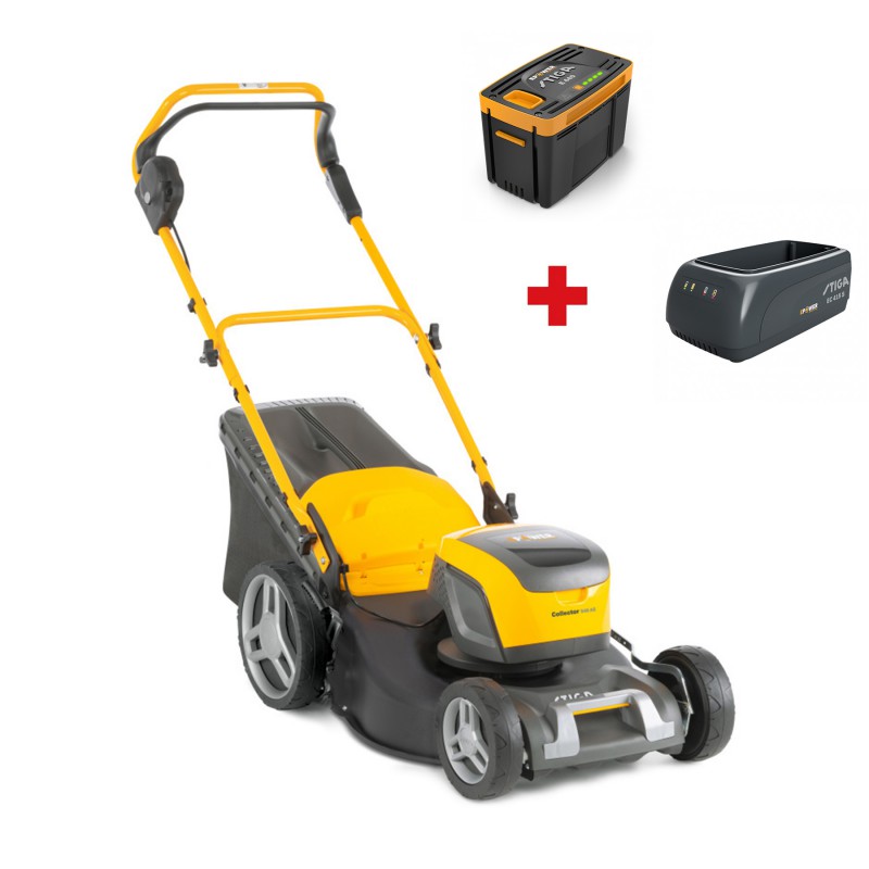 gardening tools - Battery push mower Stiga Collector 548 AE