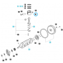 Cost of delivery: Engine piston S4QT/ EGQ120 / Ls Tractor 40008946