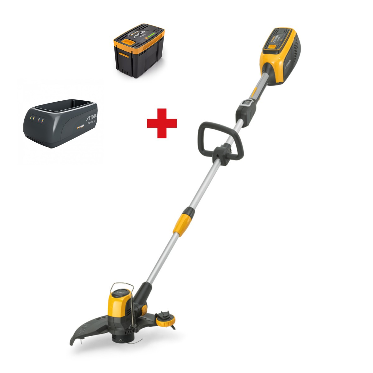 Stiga GT 500e Akku-Trimmer-Set