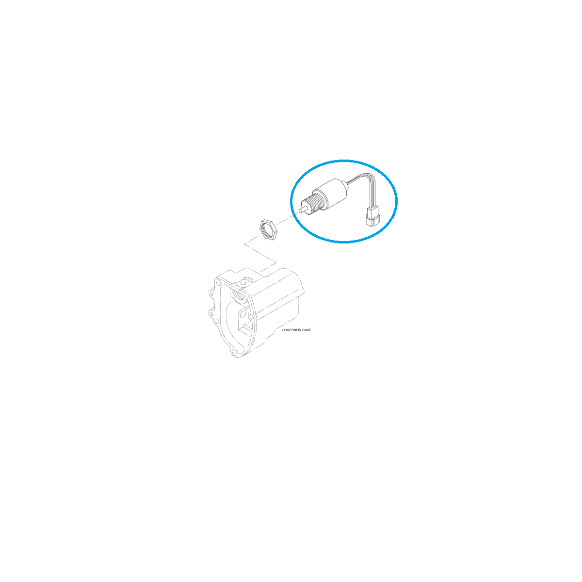 Válvula solenoide de bomba de combustible "gaszak" / Tractor LS / no.