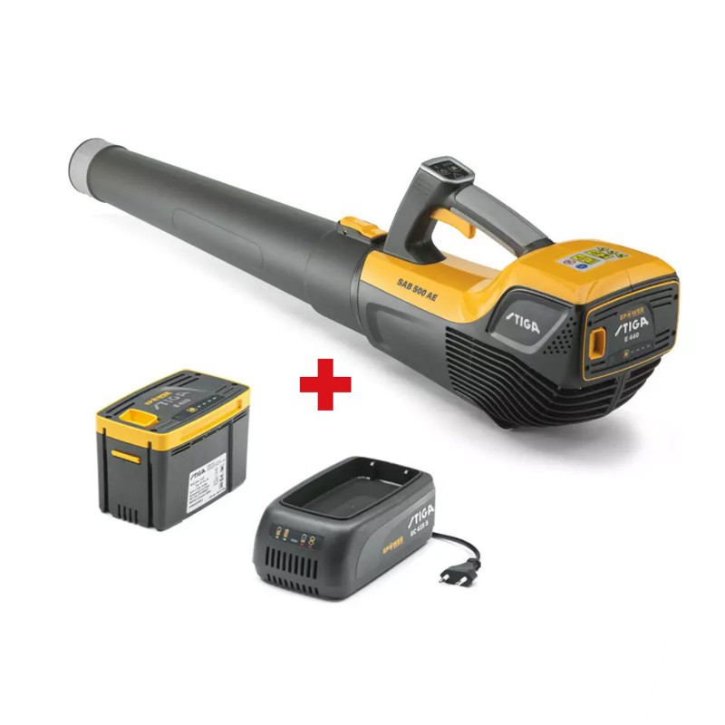 gardening tools - Battery blower Stiga BL 500e Set