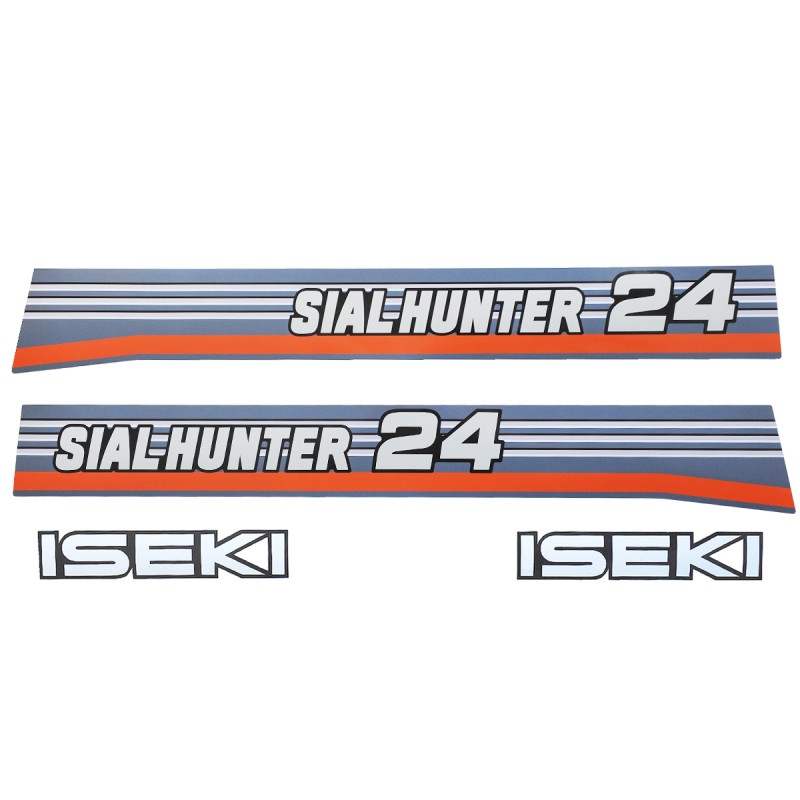 parts for iseki - Iseki Sial Hunter 24 stickers