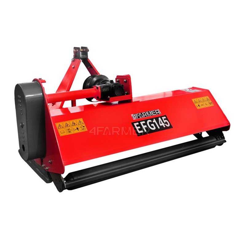 efg average - EFG 135 4FARMER flail mower - red