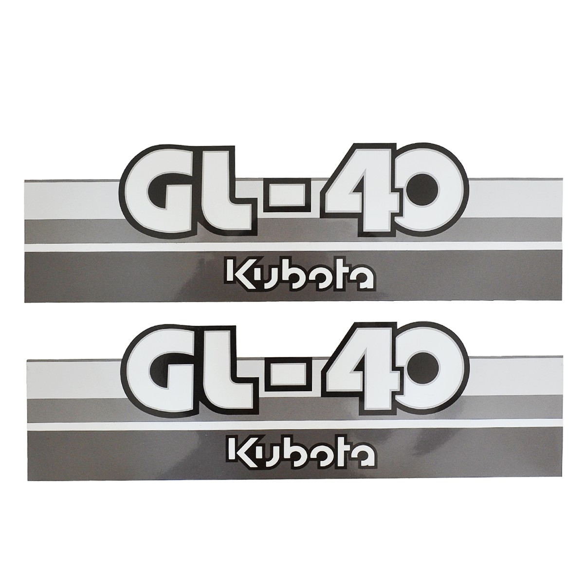 Kubota GL40 stickers