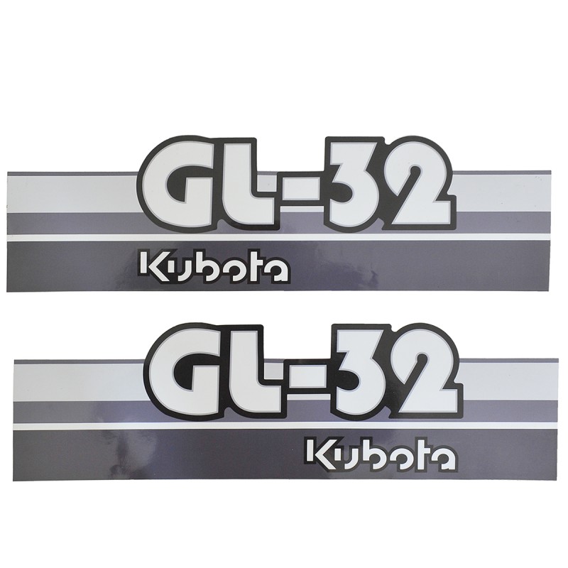 pegatinas - Pegatinas Kubota GL32