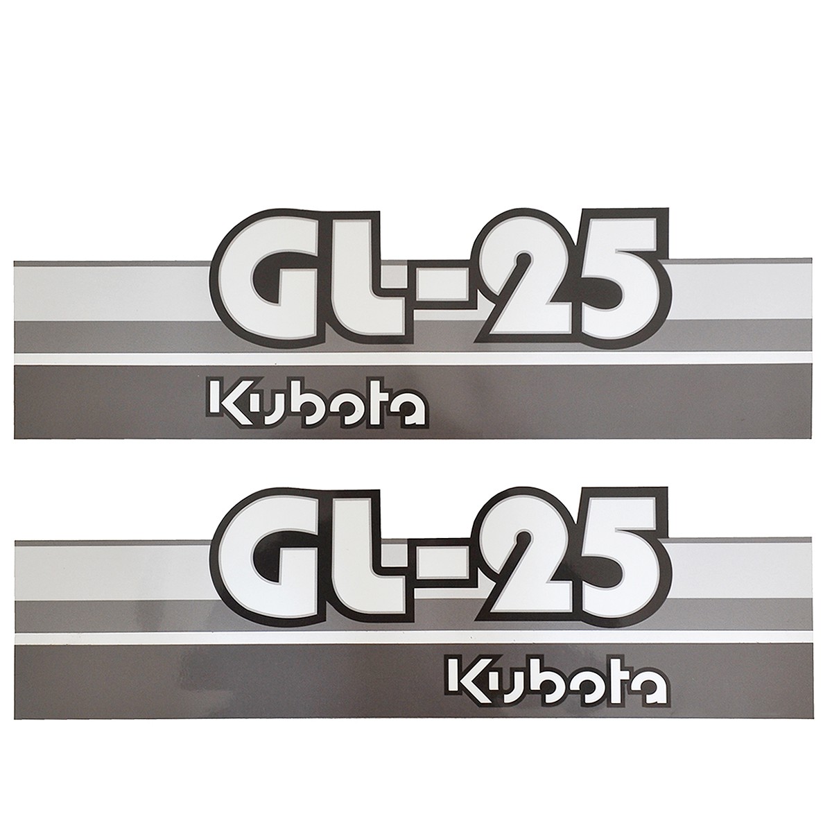 Autocollants Kubota GL25