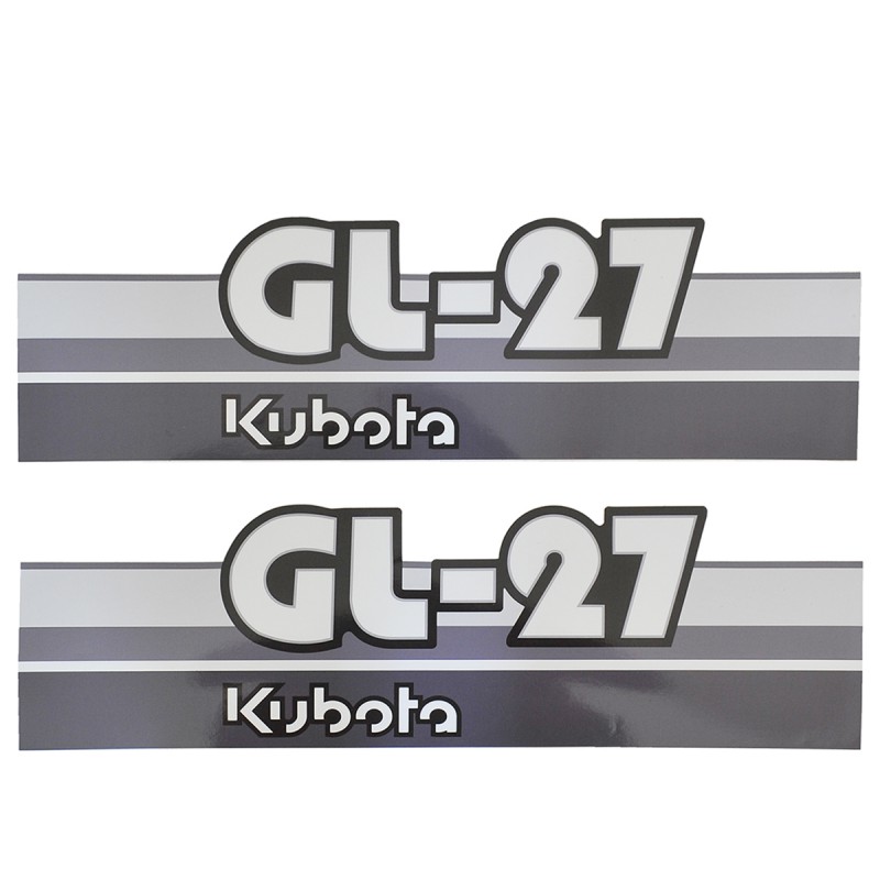 pegatinas - Pegatinas Kubota GL27
