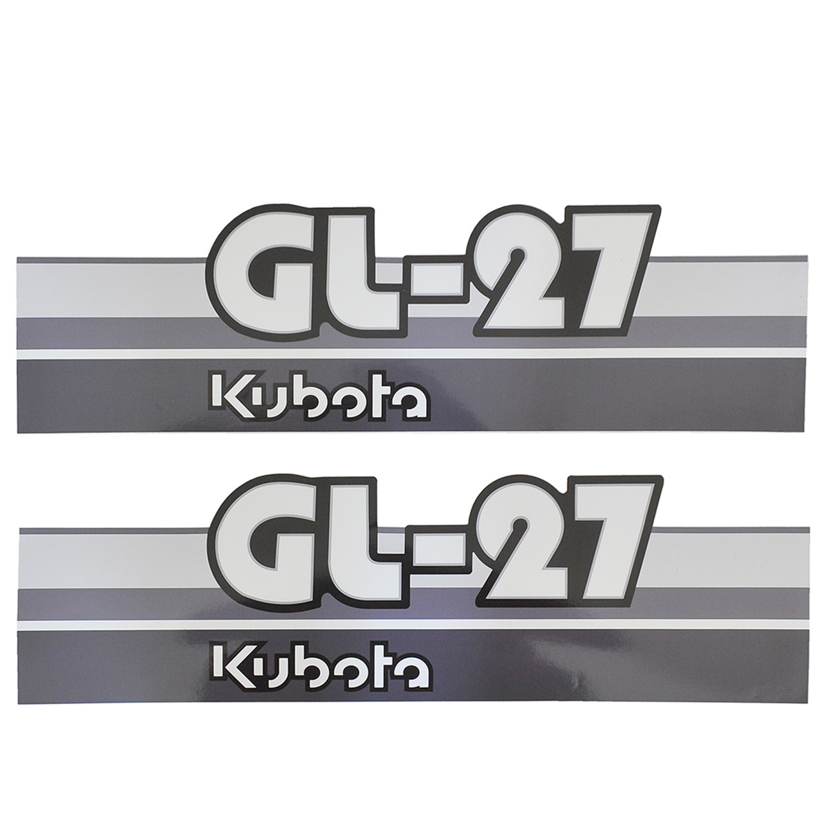 Kubota GL27 stickers