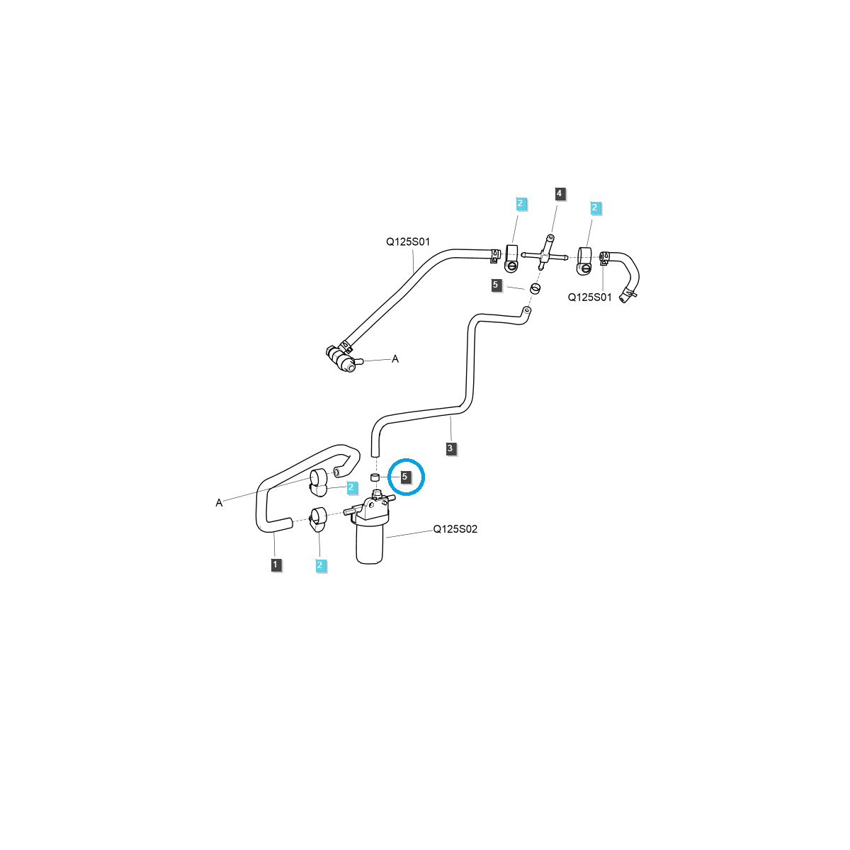 Clamp / LS Tractor No. 40152040