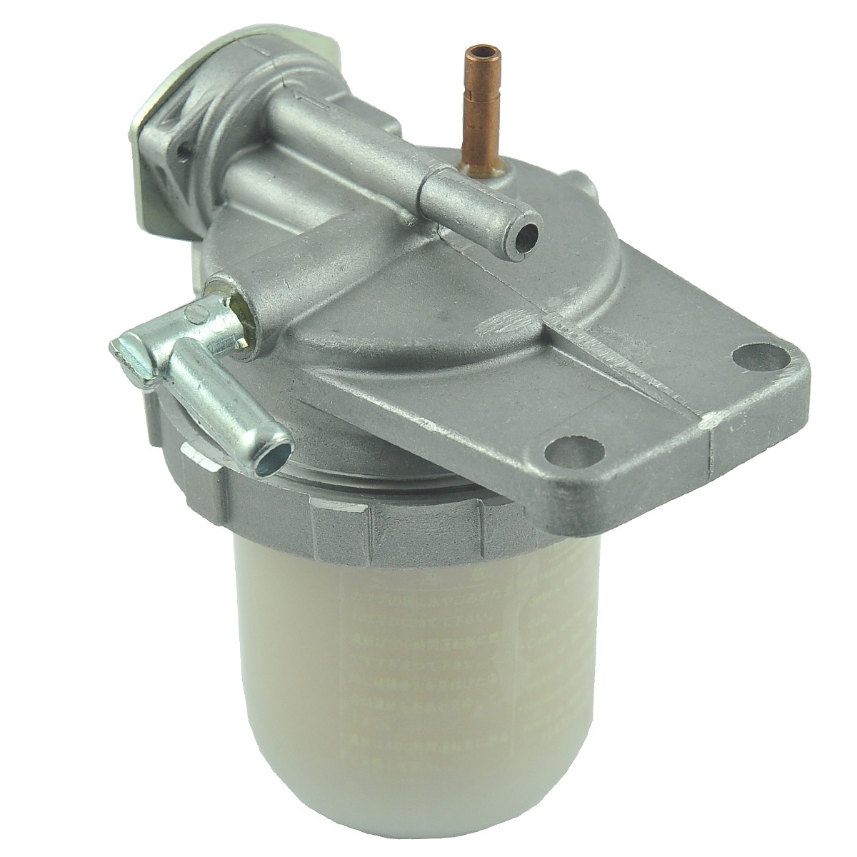 Fuel filter with tap and filter / Kubota L275/L1802/L3408 / Kubota GL19/GL21/GL25/GL26/GL27/GL29 / 1A001-43010 / 6-01-105-01