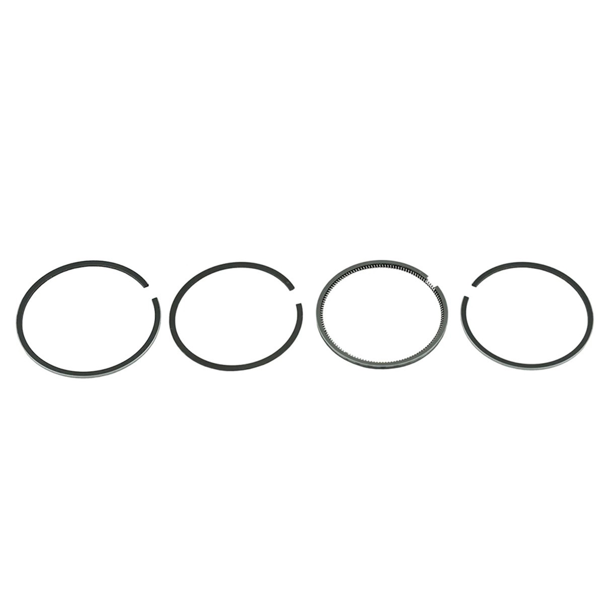 Piston rings / 78 mm / Mitsubishi Ke70 / Iseki TX1300 / STD / (2.50+2.50+2.50+4.00) / 15707801-00