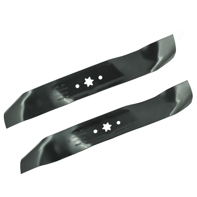 noże i bijaki test - Nože pre traktor kosačky 486 mm / Cub Cadet XT1 OS96 / 742-0610A / 19A1329B603