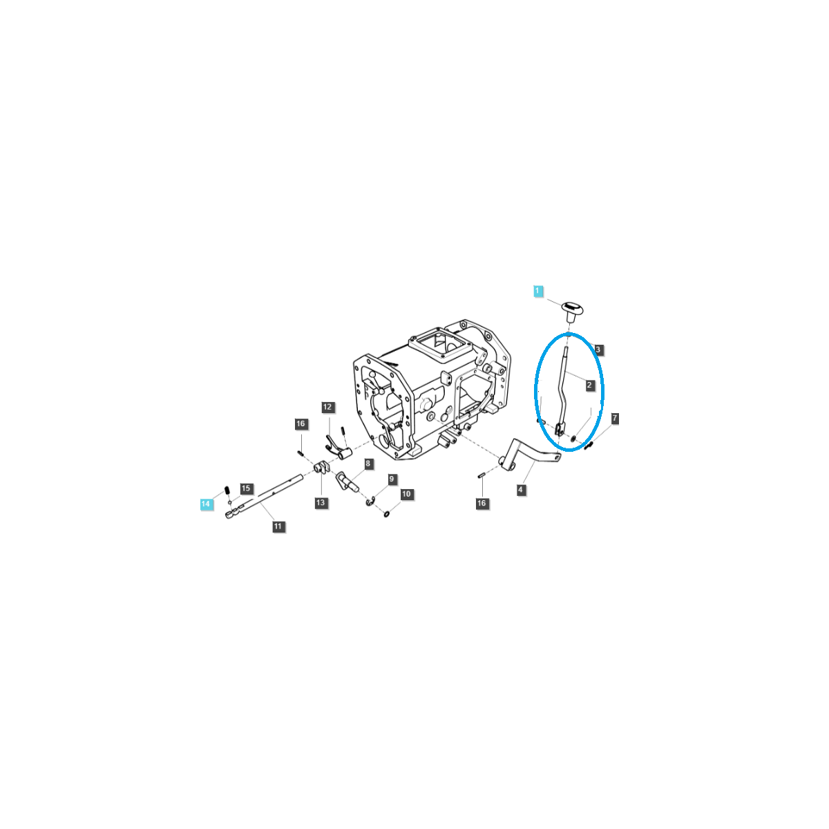 Radiaca páka / Ls Traktor č.40400668