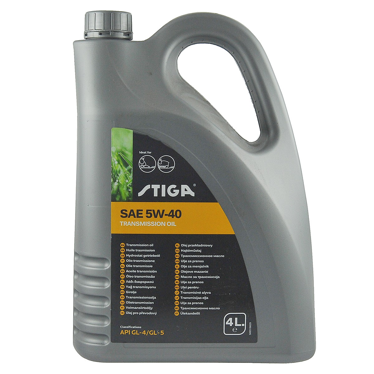 Huile pour engrenages HST / 5W-40 / Stiga / 4L / 1111-9241-01