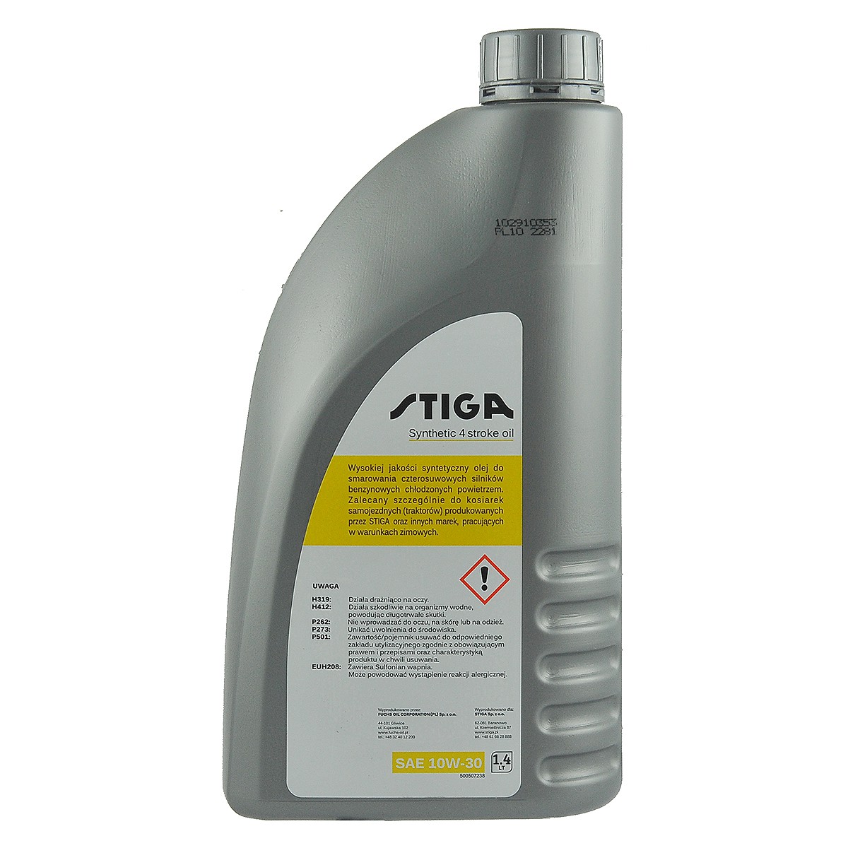 Aceite para motores de 4 tiempos / Stiga / 1L / 10W-30 / API SL/CF / 1111-9238-01