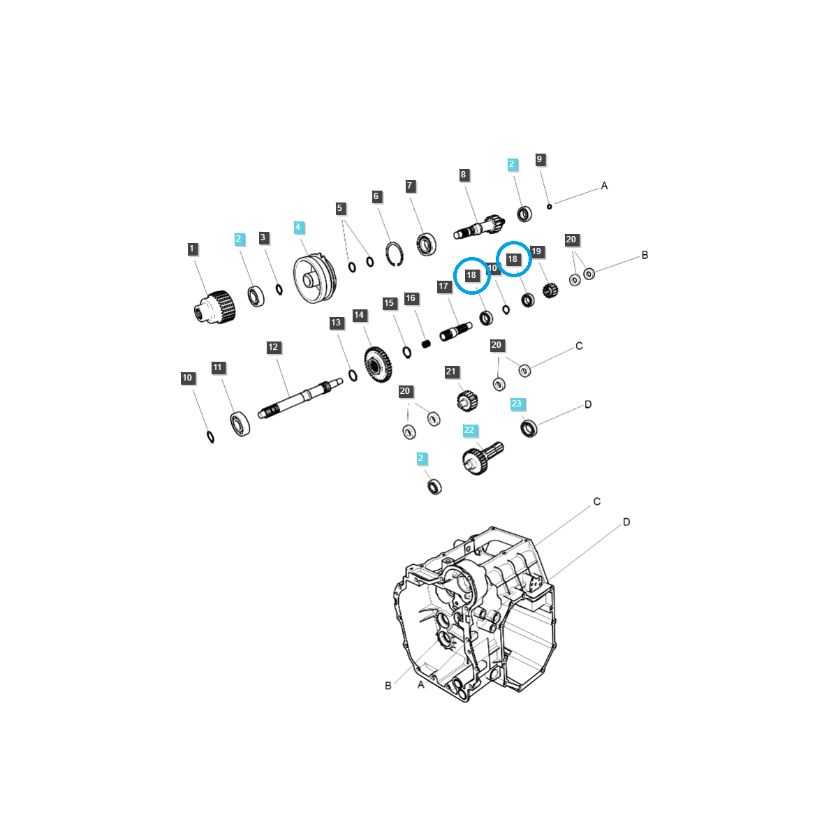 Guľôčkové ložisko / A0860050 / Traktor LS / č. 40012697