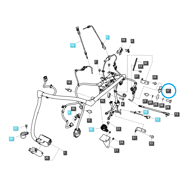 capteurs - Capteur de pression / TRG750 / Tracteur LS / LS MT3.40 / LS MT357 / no.