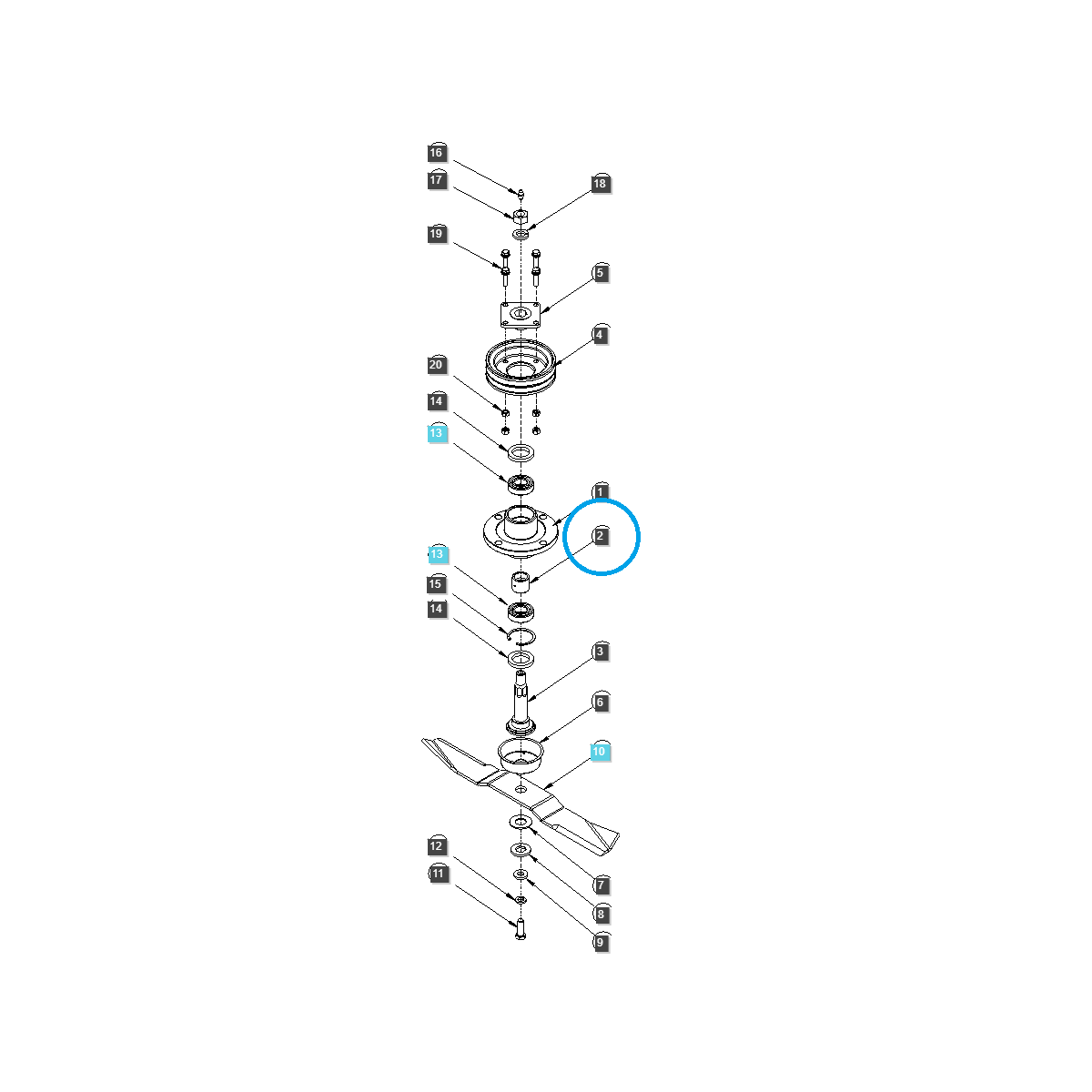 Distanzstück, Buchse / TSMM / Ls Traktor 40365493