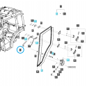 Cost of delivery: Vnitřní klika levých dveří kabiny / TRG862 / Traktor Ls 40413742