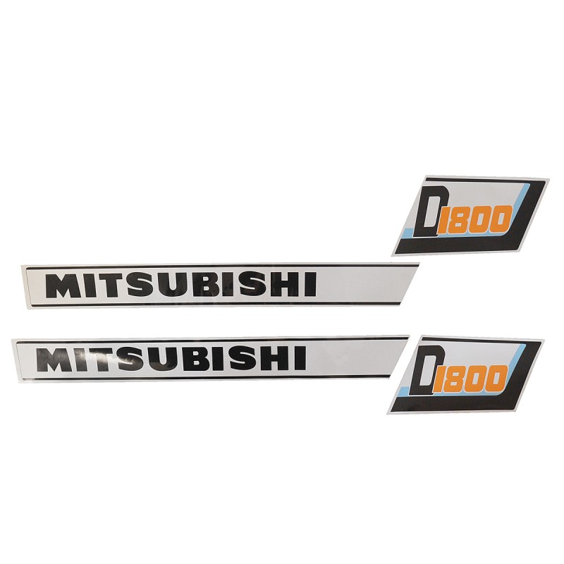 parts for mitsubishi - Mitsubishi D1800 stickers