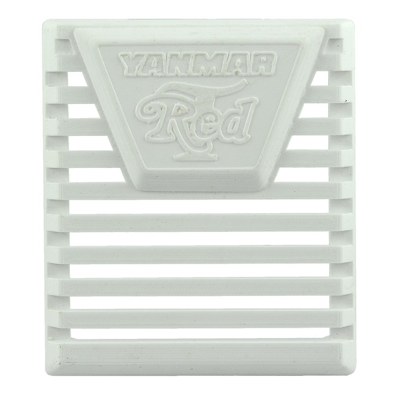 pièces pour yanmar - Logo Yanmar ROUGE 1301 / 97 x 111 mm