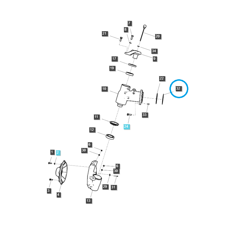 pads - Spacer 119 x 103 x 0.20 / TRG400 / Ls Tractor 40419478