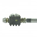 Cost of delivery: Steering Column Shaft / 19 x 605 mm / Kubota L175F / L185D / L185F / L225 / L225D / L245DT / L245F / L1500 / L1501