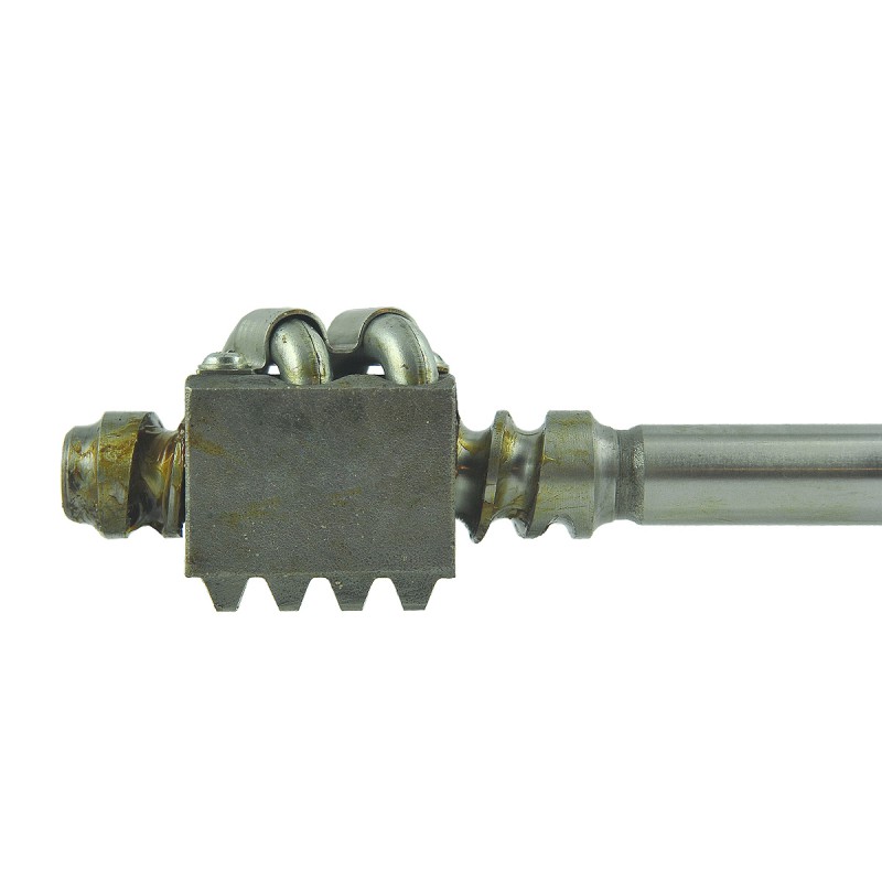 parts yanmar - Steering column shaft 13 x 455 mm / 18T / Yanmar YM135/YM155/YM165/YM1100/YM1300 / 794340-15500